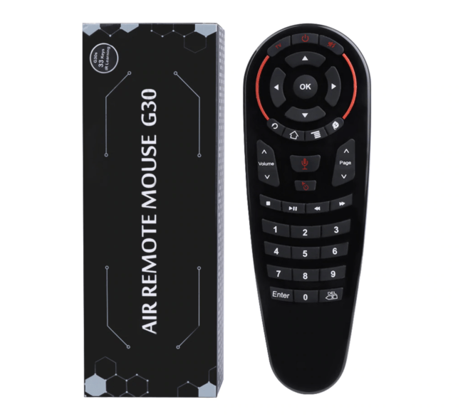 G30 33 keys IR learning remote control
